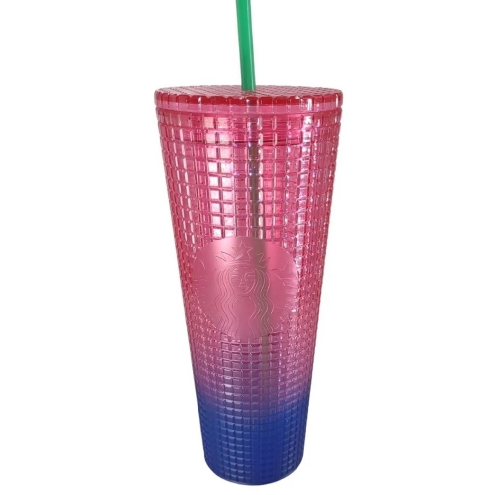 Starbucks | Watermelon Pink Purple Gradient Cold Cup Tumbler - Venti 24 - NWT